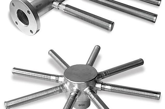 Нижние и верхние распределительные (НРУ, ВРУ) устройства для фильтров ФИПа, ФОВ, колпачки щелевые Нижние и верхние распределительные (НРУ, ВРУ) устройства для фильтров ФИПа, ФОВ, колпачки щелевые